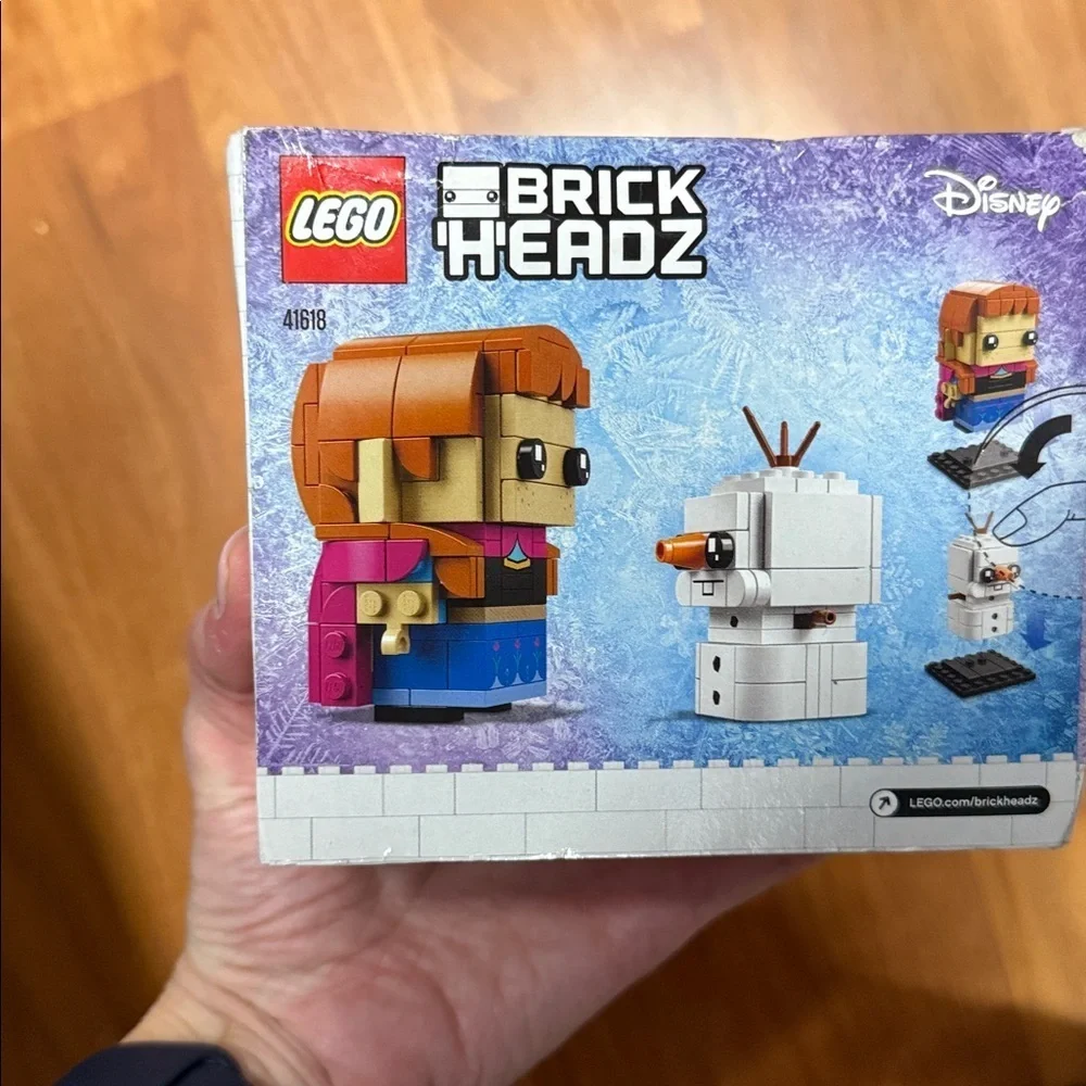 Lego Brick Headz Disney Olaf & Anna set 41618 new in sealed box 201 pieces